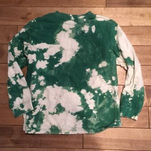 Bleach Dyed Champion Long Sleeve Tee